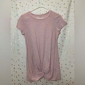 A Pea in the Pod pink maternity shirt - size small